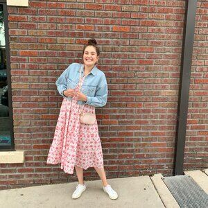 Zara Cropped TRF Denim Jacket